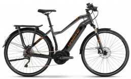 Черный велосипед  Haibike  SDURO Trekking 6.0 Damen i500Wh 20-G XT  2019