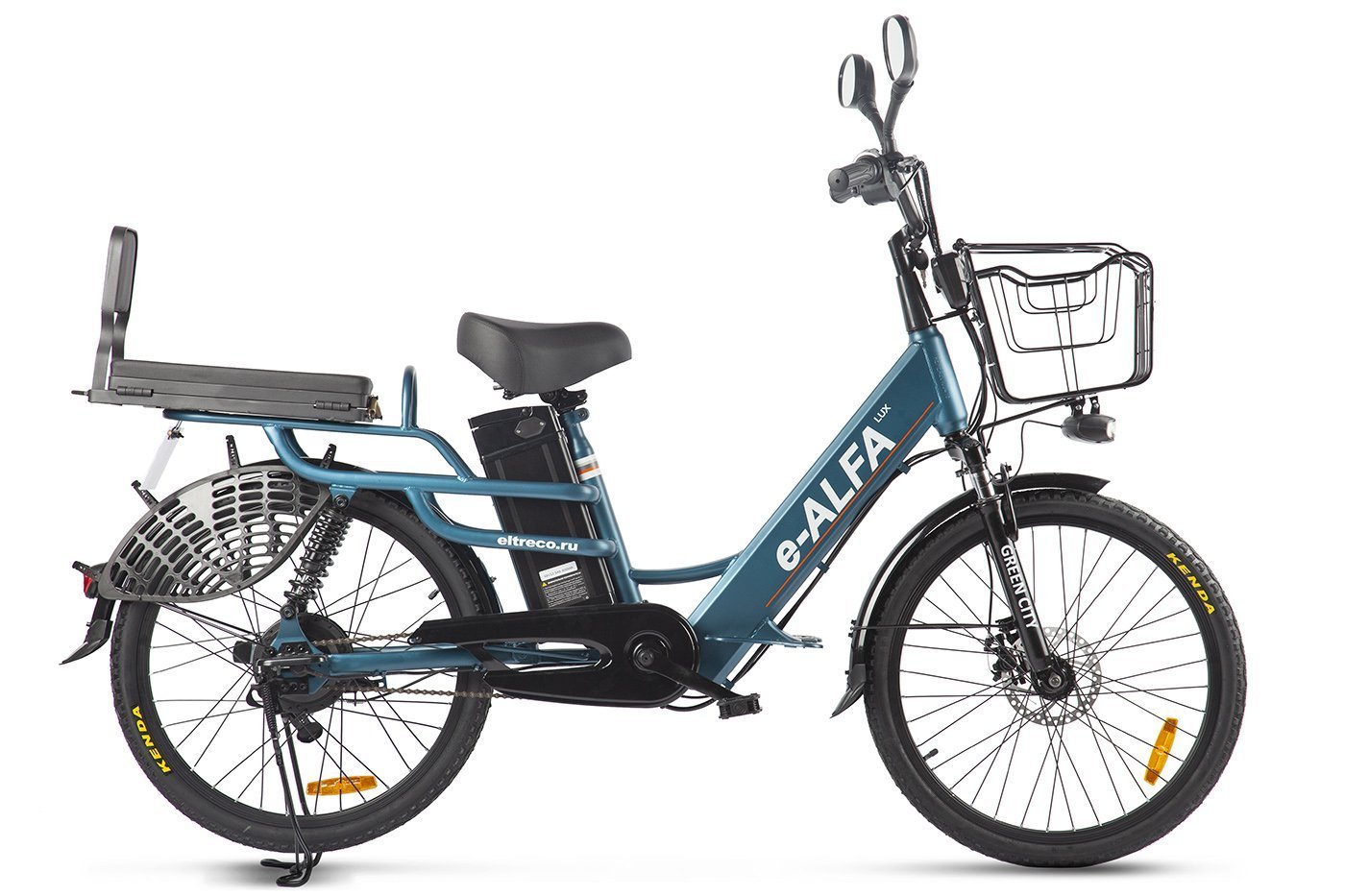  Велосипед Eltreco e-Alfa Lux (2021) 2021