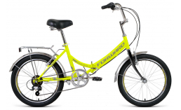 Складной велосипед зеленый  Forward  Arsenal 20 2.0  2021