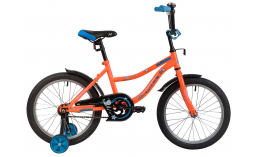 Оранжевый велосипед  Novatrack  Neptune 18  2020