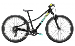 Черный велосипед  Trek  Precaliber 24 8S B SUS  2022