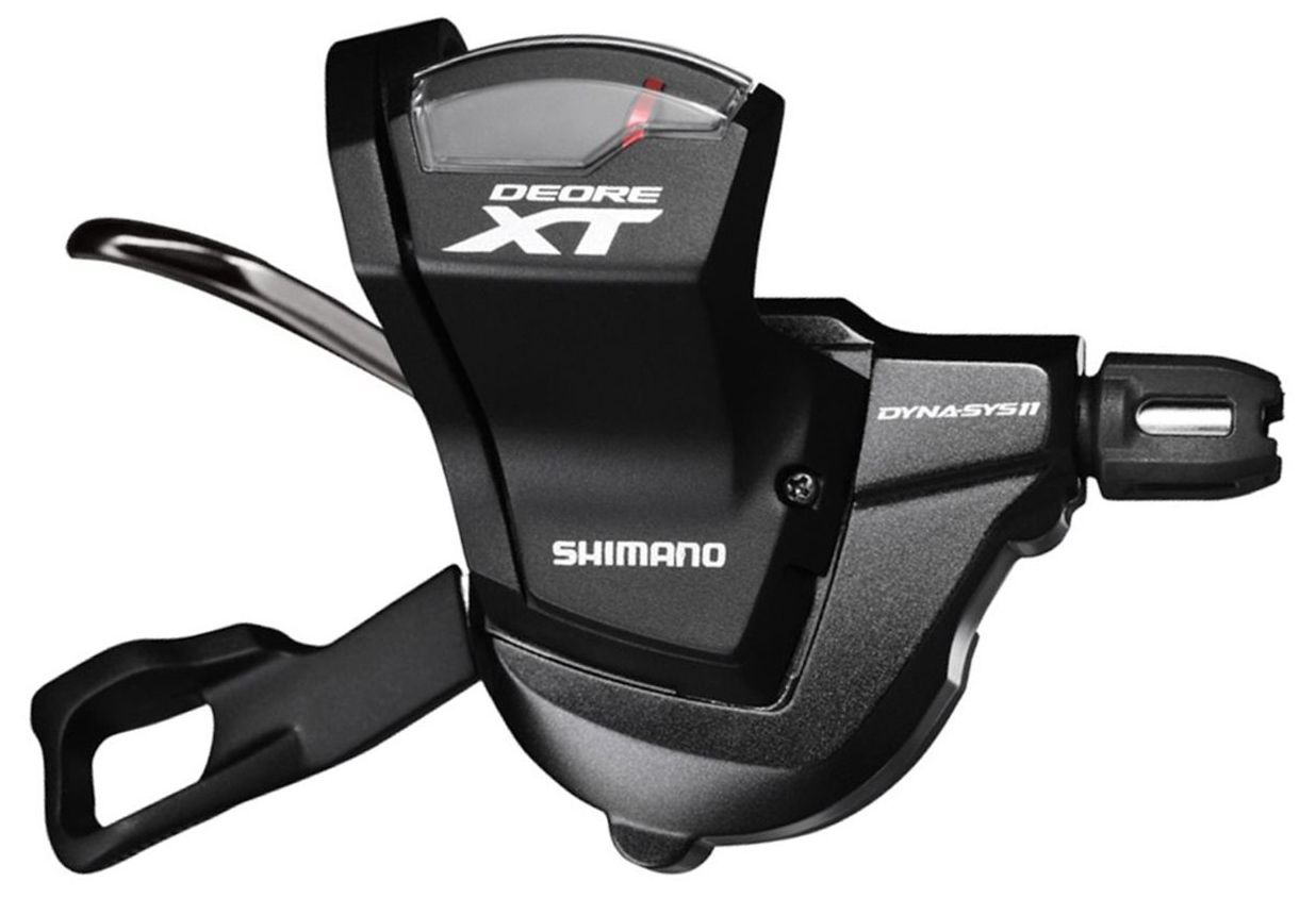  Шифтер для велосипеда Shimano XT M8000, левый, 2/3ск. (ISLM8000LBP2)