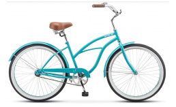 Голубой велосипед  Stels  Navigator 110 Lady 26" 1-sp (V010)  2019