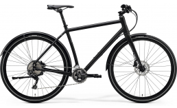 Черный велосипед  Merida  Crossway Urban XT Edition  2020