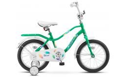 Зеленый велосипед  Novatrack  Wind 16  2022
