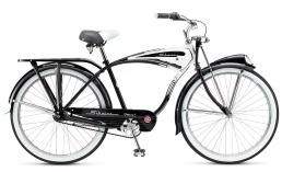 Черный велосипед  Schwinn  Classic Deluxe 7  2016