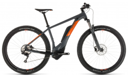 Черный велосипед  Cube  Reaction Hybrid Pro 500 27.5  2019