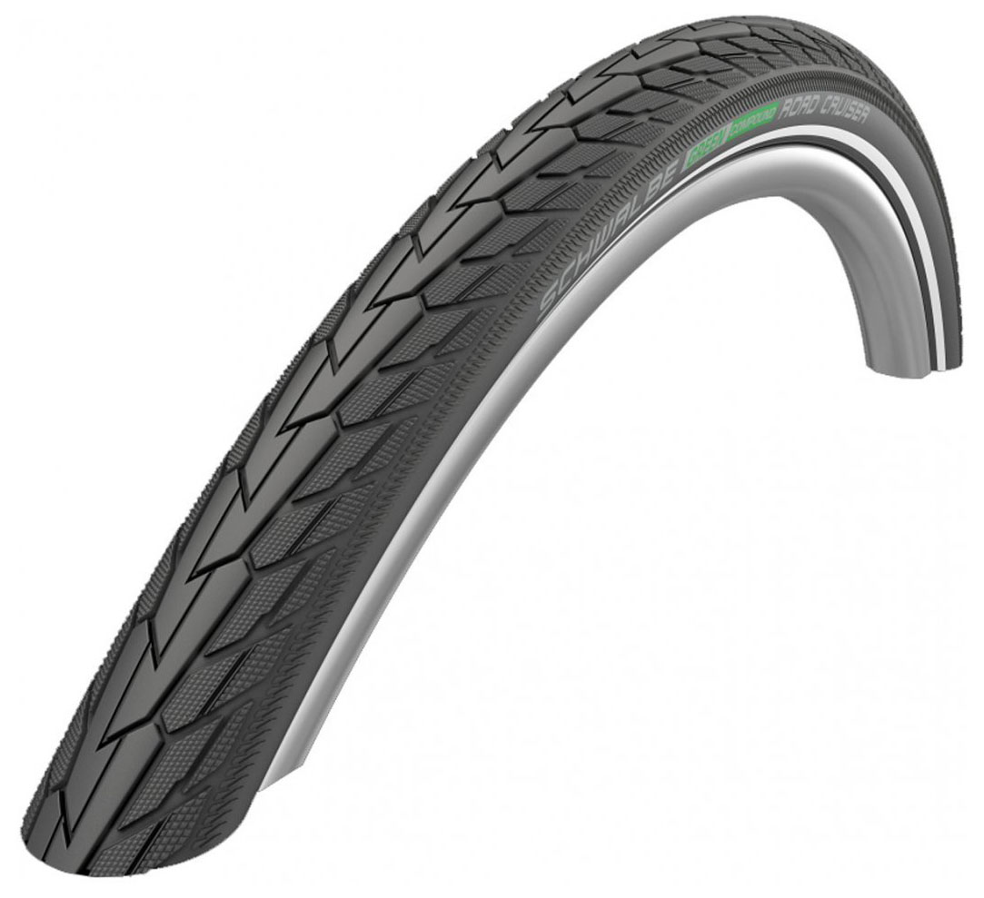  Покрышка для велосипеда Schwalbe ROAD CRUISER K-Guard 47-559, 26х1,75 B/W HS377 SBC 11101265V