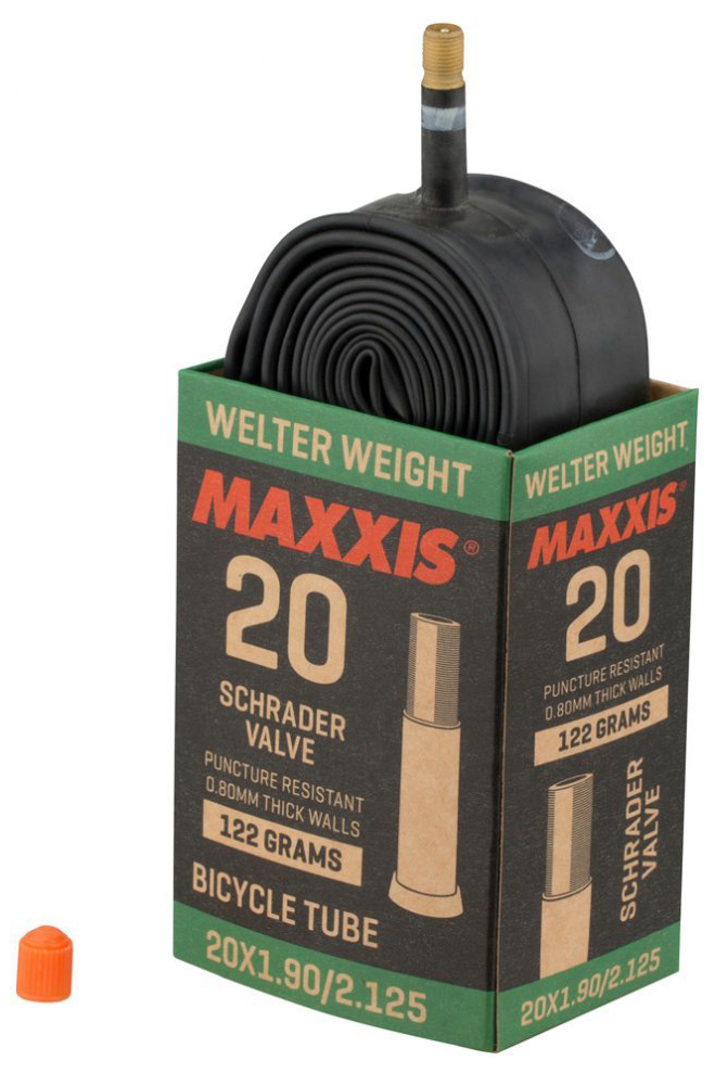  Камера для велосипеда Maxxis Welter Weight 20x1.90/2.125 LSV Авто 2019