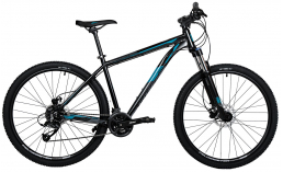 Черный велосипед  Stinger  Graphite Evo 27.5" (2023)  2023
