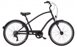 Черный велосипед  Electra  Townie 7D EQ Step Over  2022