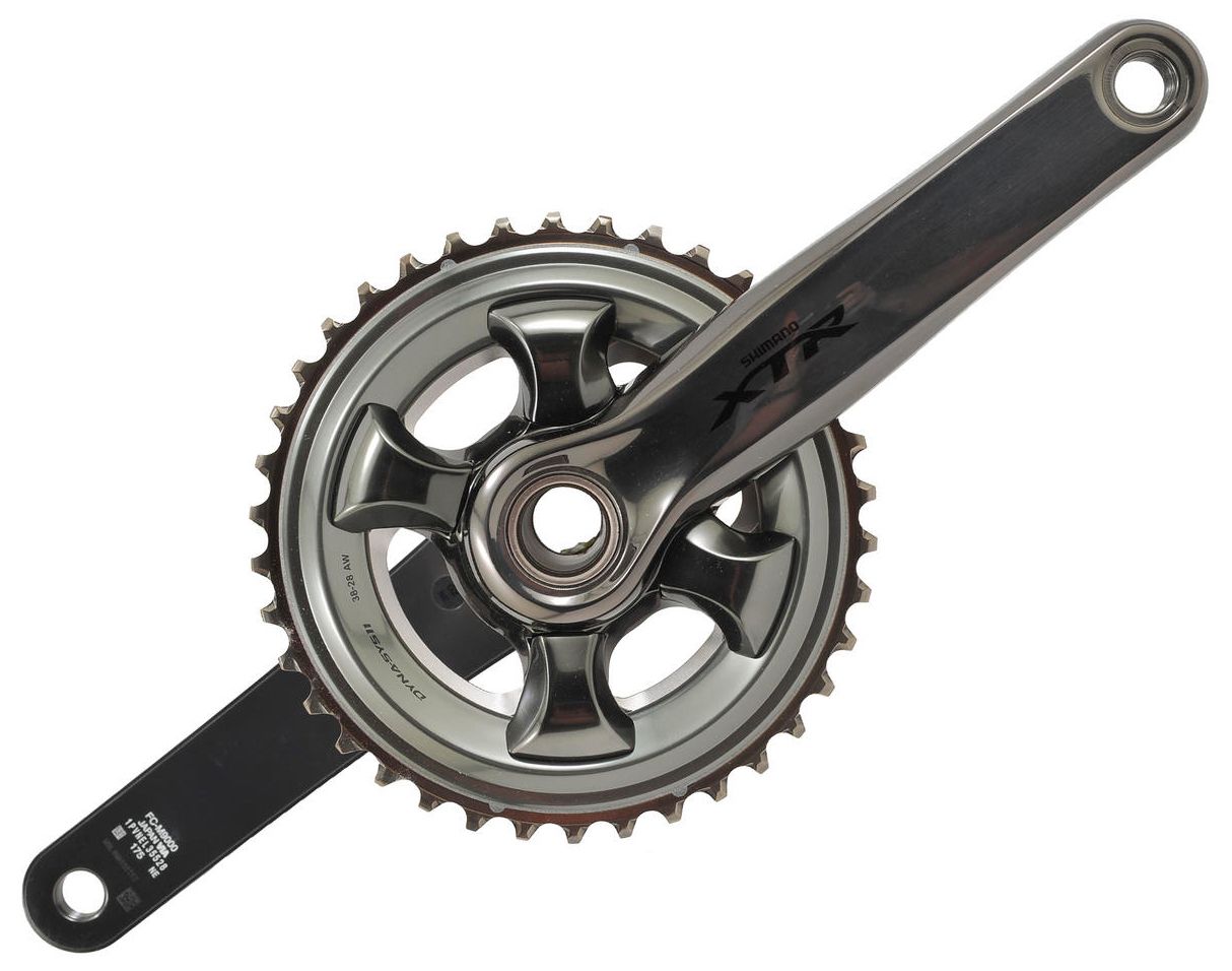  Система для велосипеда Shimano XTR M9000, 2x11 ск., 175 мм, 38/28T