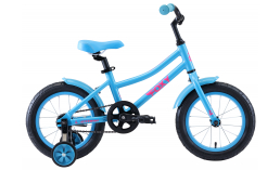 Голубой велосипед  Stark  Foxy 14 Girl  2020