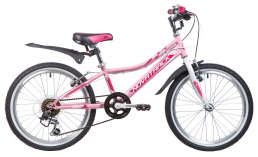 Детский велосипед с колесами 20 дюймов для девочек  Novatrack  Alice 20  2019
