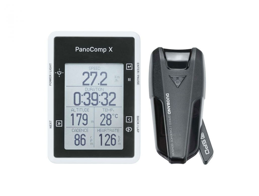  Беспроводной велокомпьютер Topeak PanoComp X Bluetooth Smart (TPB-CSC02-B)