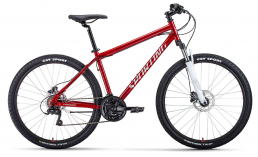 Красный горный велосипед  Forward  Sporting 27,5 3.2 HD  2022