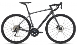 Черный велосипед  Giant  Contend AR 3  2022