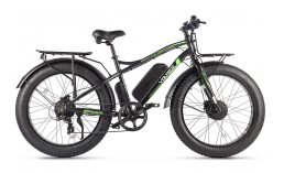 Черный велосипед  Volteco  BigCat Dual (2021)  2021