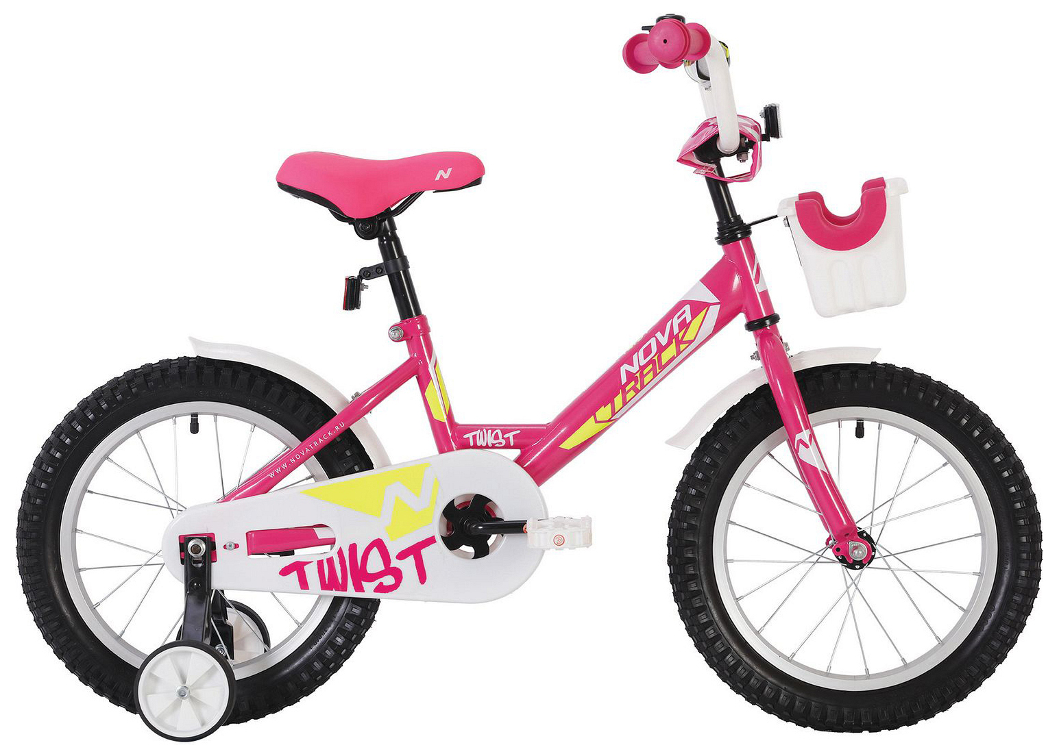  Отзывы о Детском велосипеде Novatrack Twist 18 с корзинкой 2020