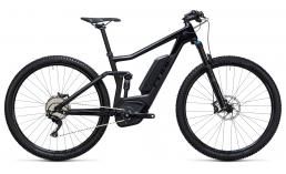 Черный велосипед  Cube  Stereo Hybrid 120 C:62 SL 500 29  2017
