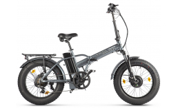 Складной велосипед зеленый  Volteco  Bad Dual  2020