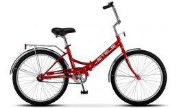 Красный велосипед  Stels  Pilot 710 24 (Z010)  2018