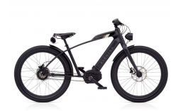 Черный велосипед  Electra  Café Moto Go!  2020
