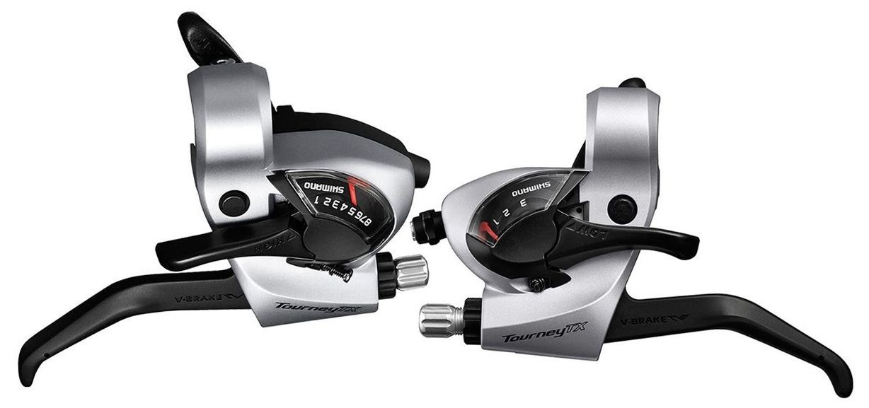  Шифтер с тормозной ручкой Shimano Tourney TX800 (ESTTX800P8AS)