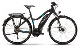 Черный велосипед  Haibike  Sduro Trekking 5.0 low-step 500Wh  2017