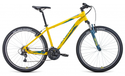 Желтый велосипед  Forward  Apache 27,5 1.0  2021