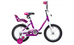 Фиолетовый велосипед  Novatrack  Maple 14  2019