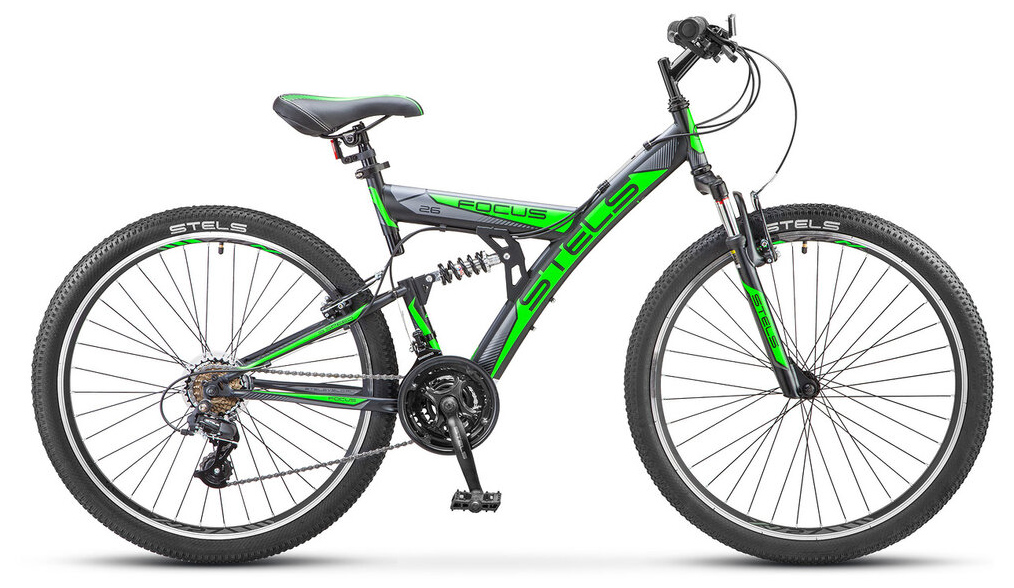  Отзывы о Двухподвесном велосипеде Stels Focus V 26" 18-sp (V030) 2019