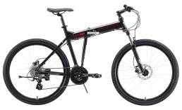 Черный велосипед  Stark  Cobra 26.3 HD  2019