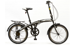 Черный велосипед  DK  Flex V (2021)  2021