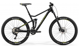 Черный велосипед  Merida  One-Twenty 7.500  2019