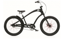 Черный велосипед  Electra  Straight 8 3i '24  2019