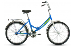 Складной велосипед с гидравлическими тормозами  Forward  Valencia 24 1.0  2019