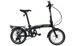 Черный велосипед  Dahon  QIX D3  2022