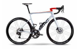 Белый велосипед  BMC  Teammachine SLR01 Three Two Force AXS (2022)  2022