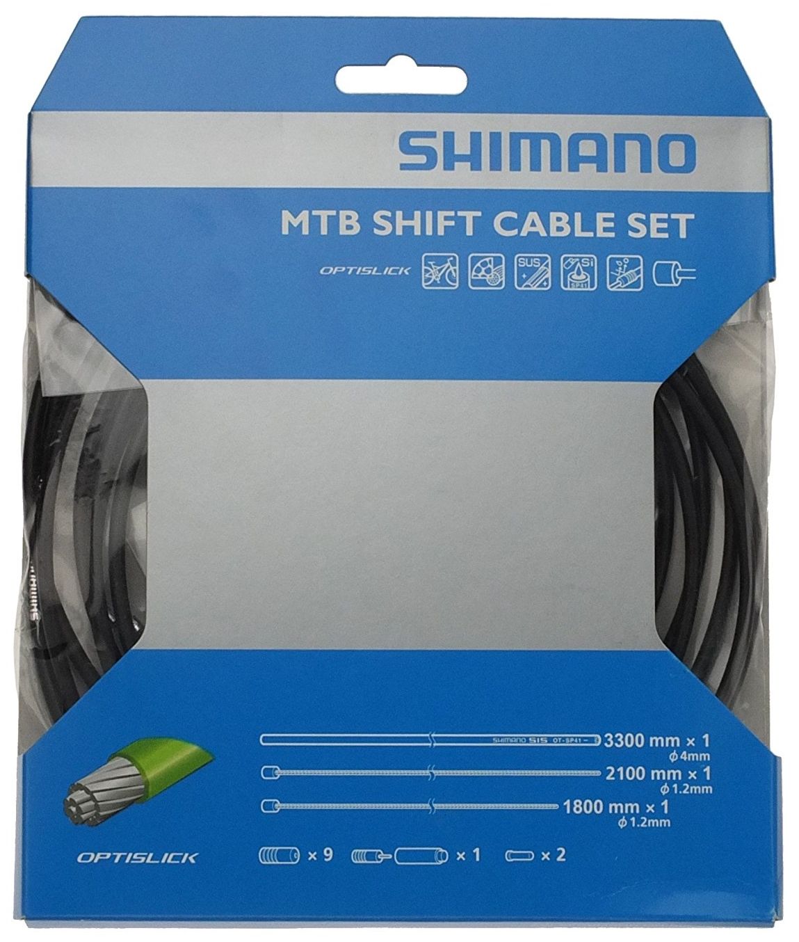  Комплектующая для тормозной системы Shimano трос и оплетка OPTISLICK (Y60198090)