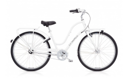Белый велосипед  Electra  Townie Commute 7i EQ Ladies  2019