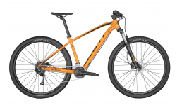Оранжевый велосипед  Scott  Aspect 750  2022